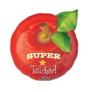Super Teacher Helium Balloon